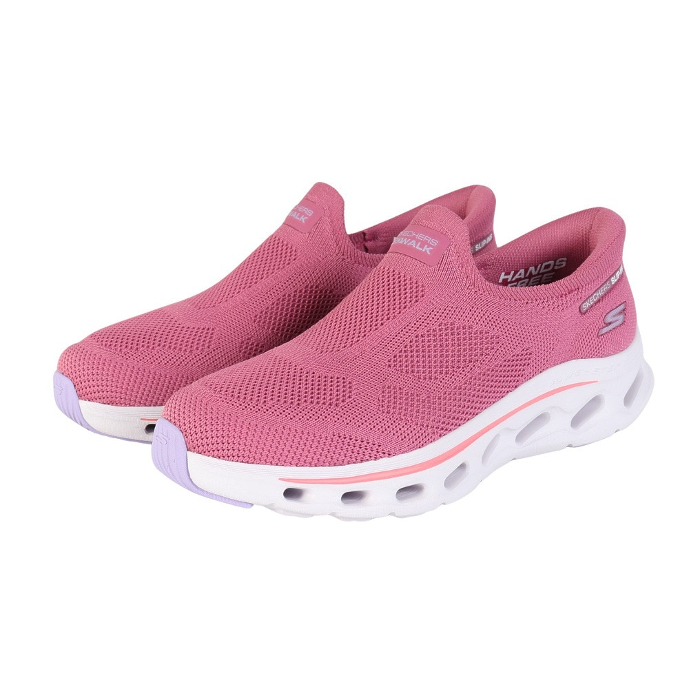 スケッチャーズ（SKECHERS）（レディース）ウォーキングシューズ スリップインズ ゴーウォーク グライドステップ 2.0 アネット マゼンダ 125120-MVMT