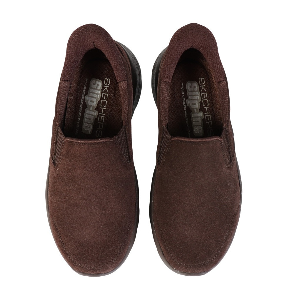 スケッチャーズ（SKECHERS）（レディース）ウォーキングシューズ スリップインズ ゴーウォーク フレックス FLEX ブラウン 125508-CHOC