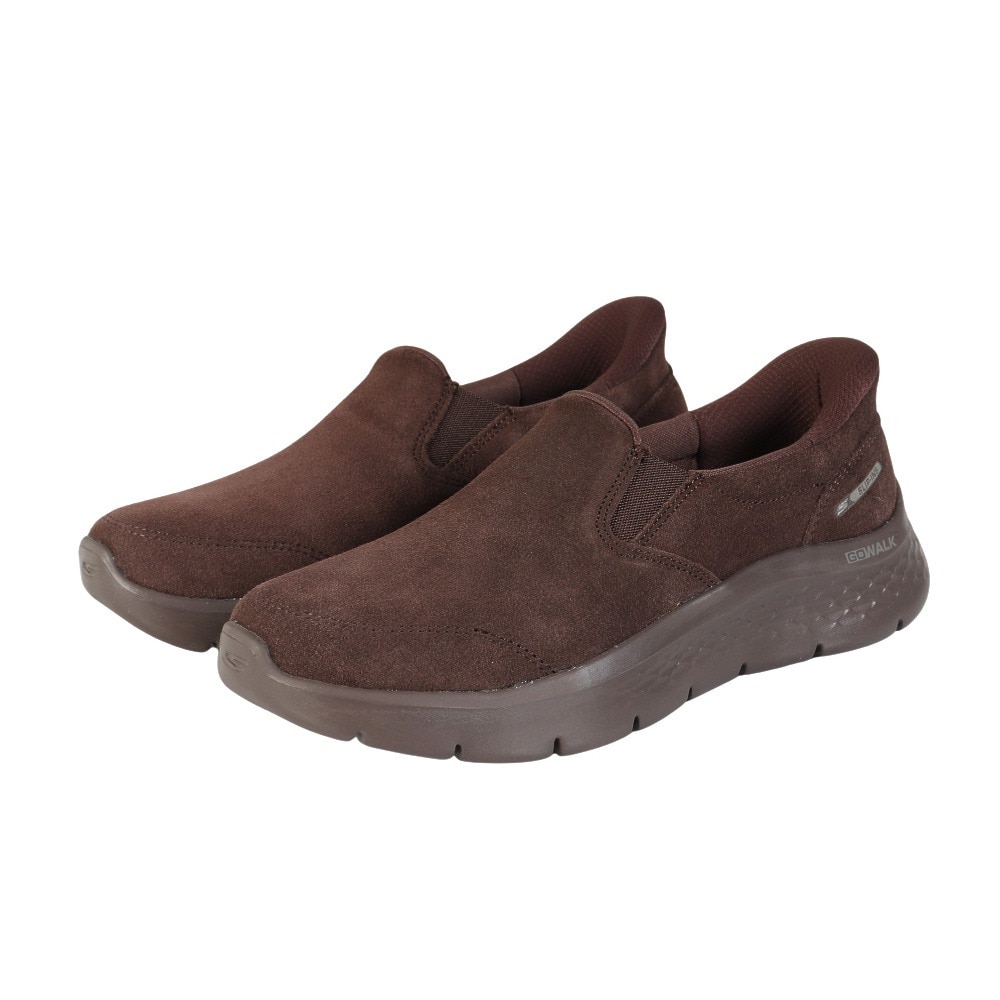 スケッチャーズ（SKECHERS）（レディース）ウォーキングシューズ スリップインズ ゴーウォーク フレックス FLEX ブラウン 125508-CHOC