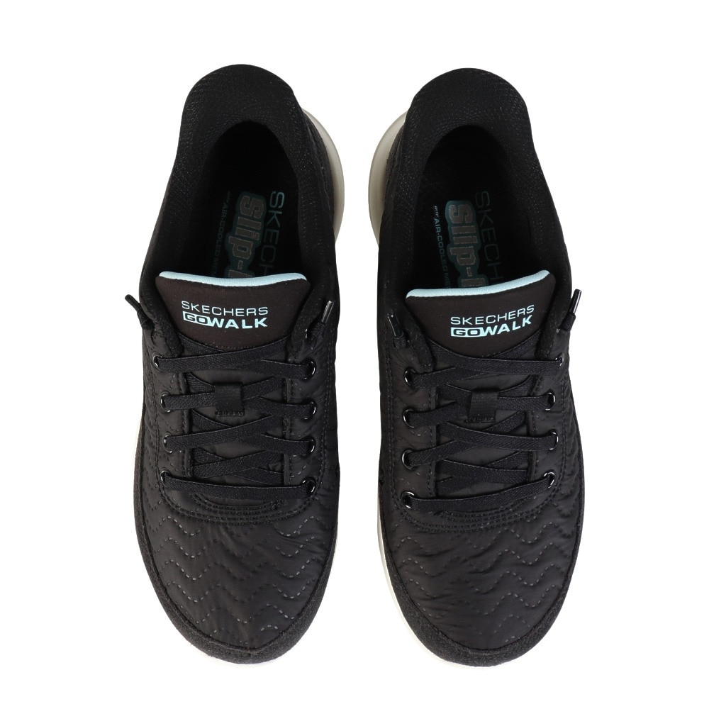 スケッチャーズ（SKECHERS）（レディース）ウォーキングシューズ スリップインズ ゴーウォーク JOY 125708-BLK