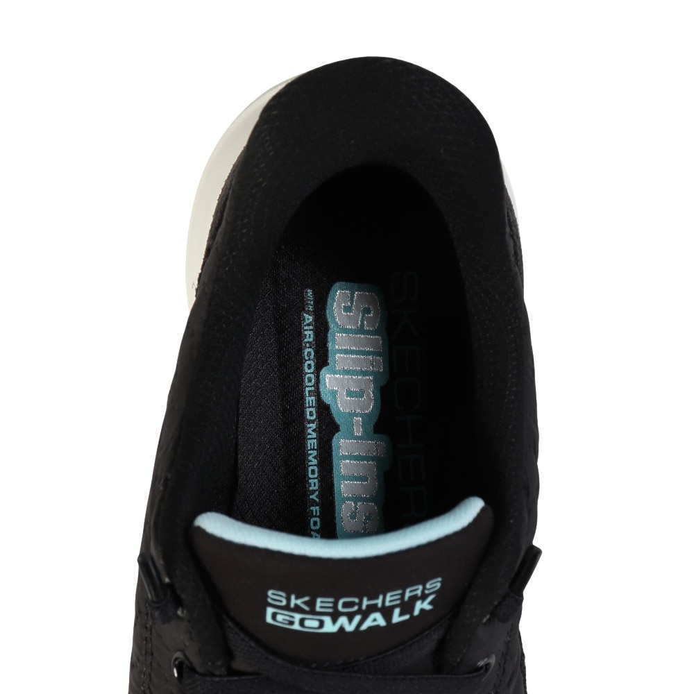 スケッチャーズ（SKECHERS）（レディース）ウォーキングシューズ スリップインズ ゴーウォーク JOY 125708-BLK