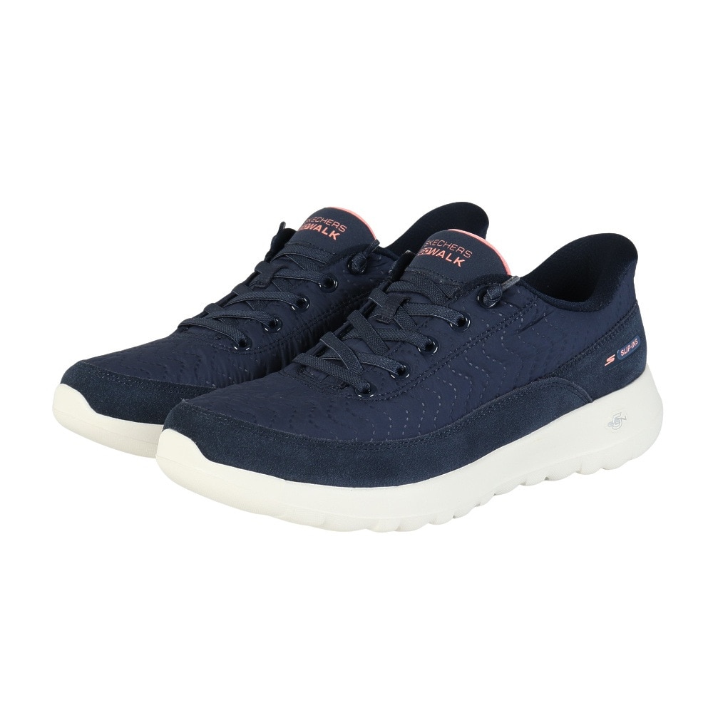 スケッチャーズ（SKECHERS）（レディース）ウォーキングシューズ スリップインズ ゴーウォーク JOY 125708-NVY