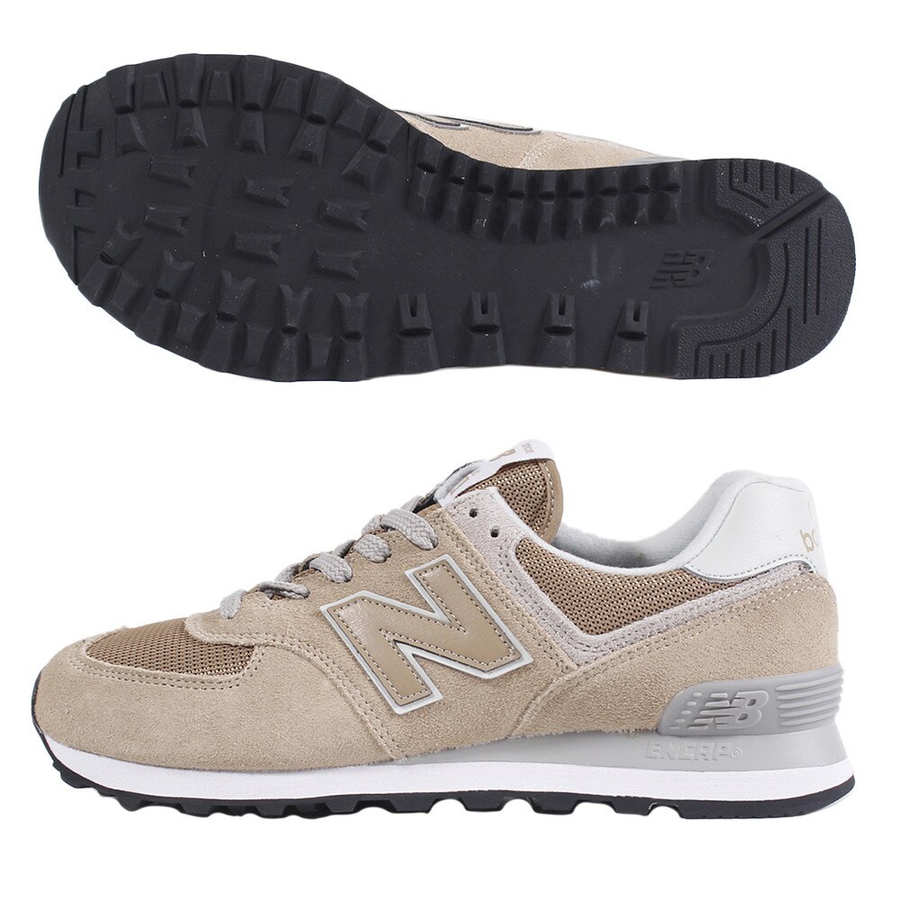 ポイント15倍 多少の傷汚れ箱なし等訳あり大奉仕 スニーカー Ml574 Ebe D スポーツシューズ ニューバランス スーパースポーツゼビオ