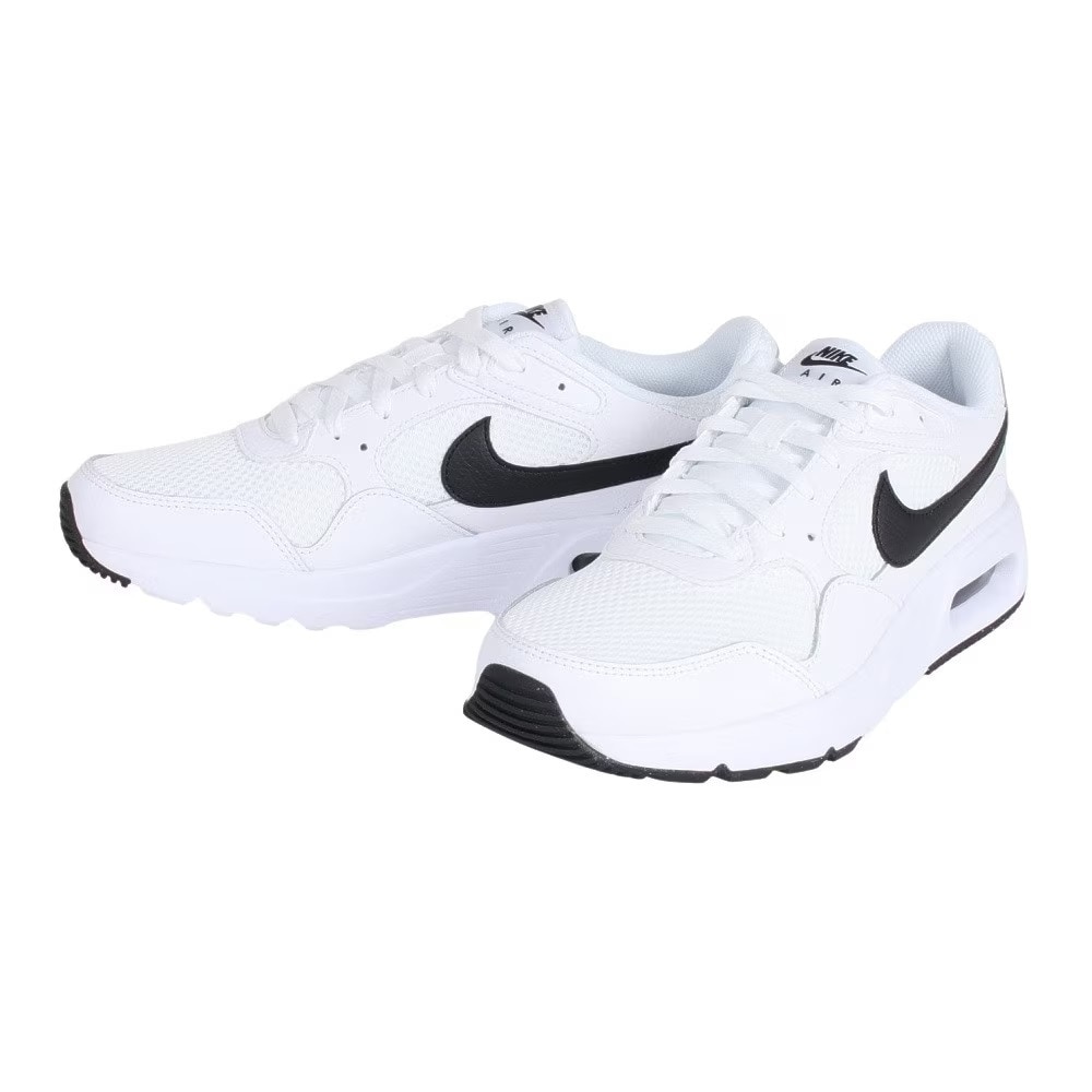 ナイキ（NIKE）（メンズ）スニーカー エアマックス SC AIR MAX SC ホワイト ブラック 白 黒 CW4555-102 スポーツシューズ 通学 学生 カジュアル ランニング