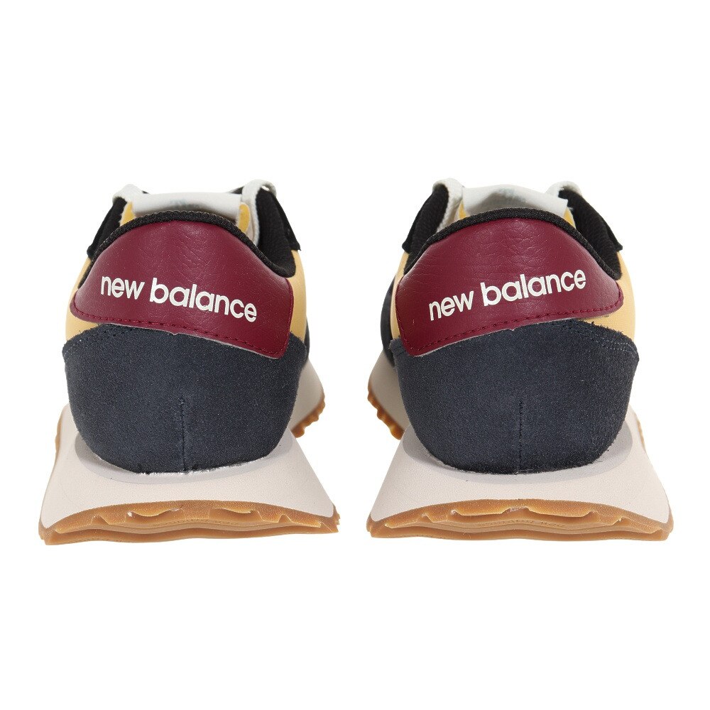 ニューバランス（new balance）（メンズ、レディース）スニーカー イエロー MS237 HG1 D スポーツシューズ ビッグロゴ レトロ 靴 