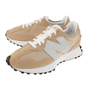 ニューバランス(new balance)(メンズ、レディース)スニーカー ベージュ MS327ME1 D スポーツシューズ カジュアル 厚底 靴 シンプル