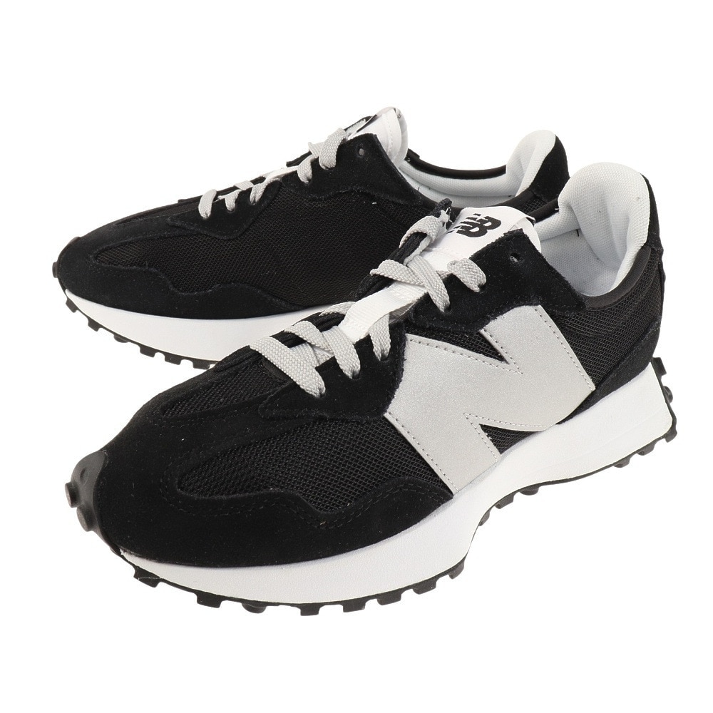 ニューバランス（new balance）（メンズ、レディース）スニーカー 黒 ブラック MS327 MM1 D スポーツシューズ 靴 シューズ メンズ レディース