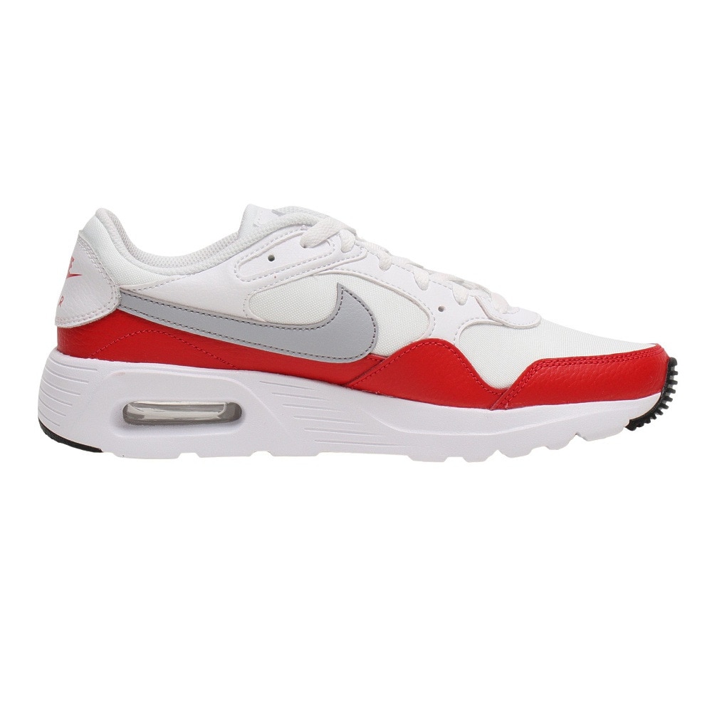 ナイキ（NIKE）（メンズ）エアマックス AIR MAX SC ホワイト レッド 白 赤 CW4555-107 スニーカー スポーツシューズ 通学 学生 カジュアル ランニング