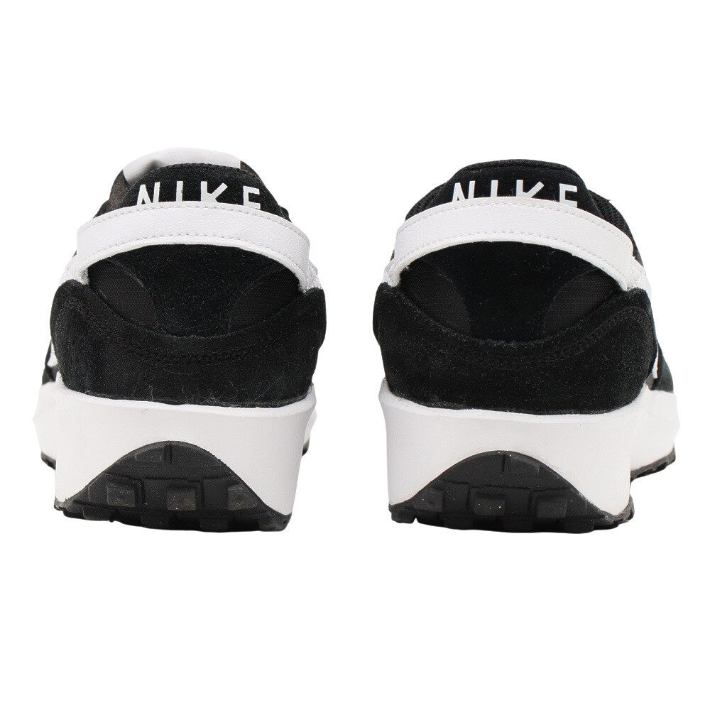 ナイキ（NIKE）（メンズ）スニーカー ワッフル デビュー ブラック ホワイト DH9522-001 カジュアル スポーツ シューズ 日常履き 登校 シンプル ローカット