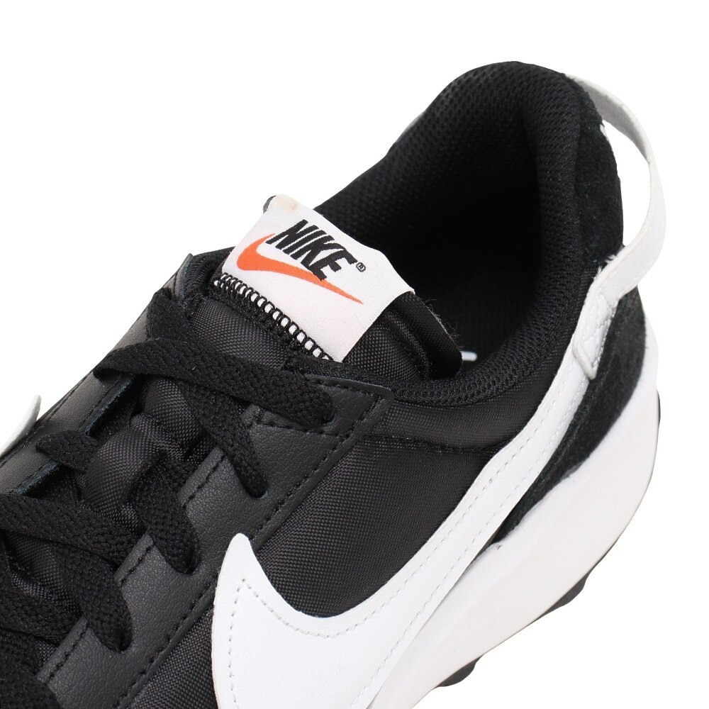 ナイキ（NIKE）（メンズ）スニーカー ワッフル デビュー ブラック ホワイト DH9522-001 カジュアル スポーツ シューズ 日常履き 登校 シンプル ローカット