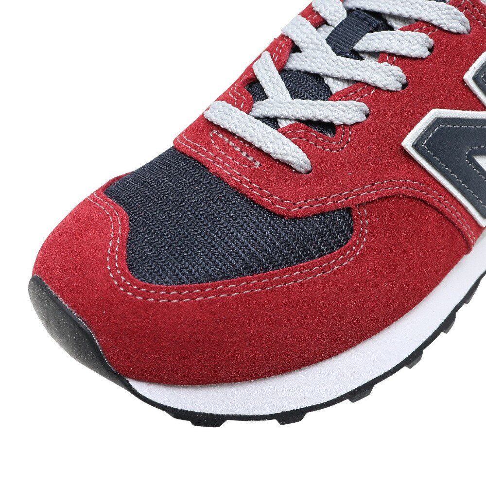 ニューバランス（new balance）（メンズ、レディース）スニーカー 赤 レッド ML574 EH2 D スポーツシューズ 靴 シューズ メンズ レディース★★★