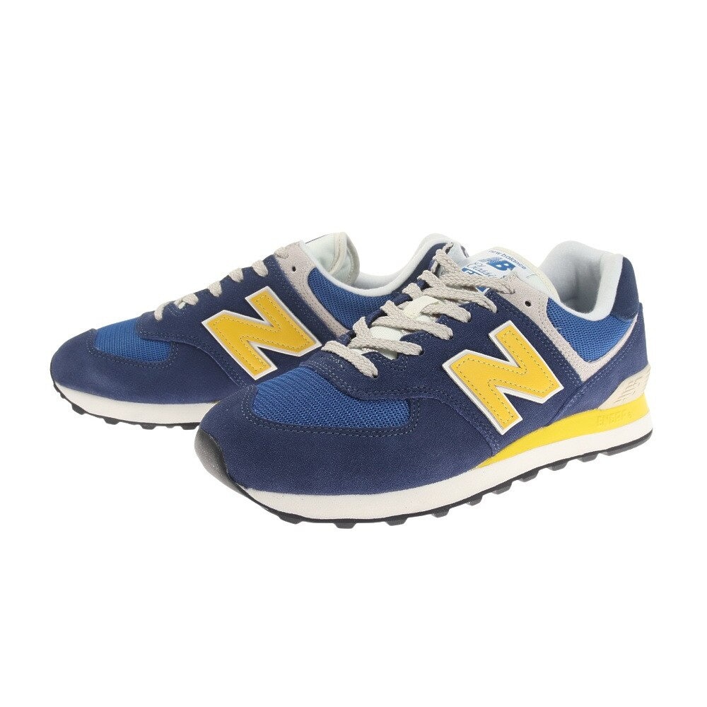 ニューバランス（new balance）（メンズ）スニーカー 青 ブルー ML574 OR2 D スポーツシューズ 靴 メンズ