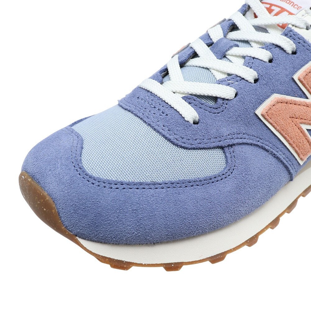 ニューバランス（new balance）（メンズ）スニーカー 青 ブルー ML574 RA2 D スポーツシューズ 靴 シューズ メンズ