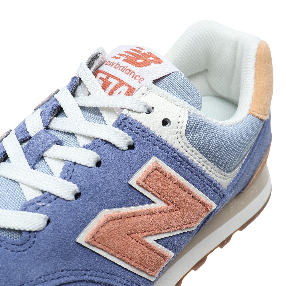 ニューバランス（new balance）（メンズ）スニーカー 青 ブルー ML574 RA2 D スポーツシューズ 靴 シューズ メンズ