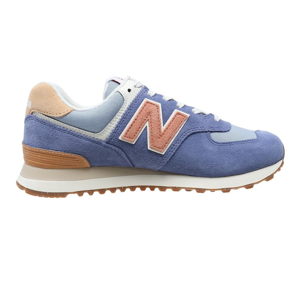 ニューバランス（new balance）（メンズ）スニーカー 青 ブルー ML574 RA2 D スポーツシューズ 靴 シューズ メンズ