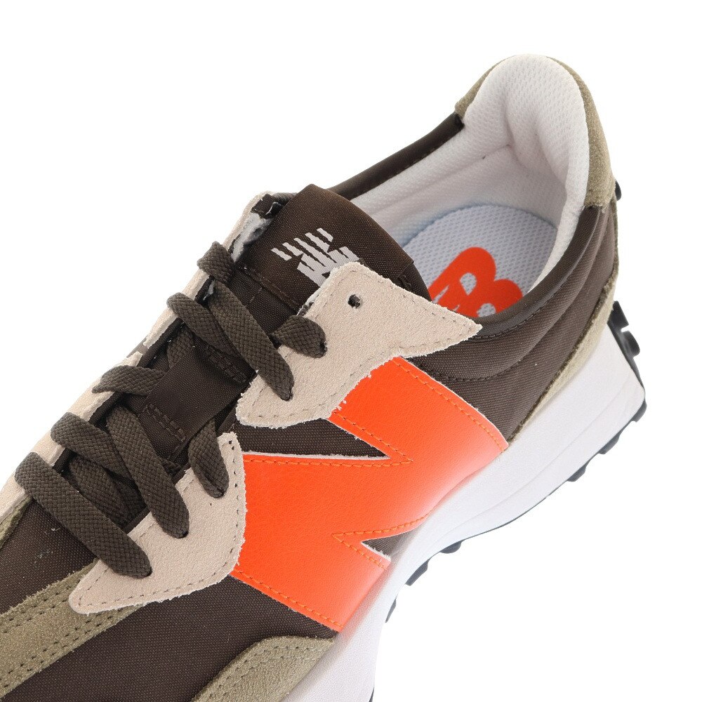 ニューバランス（new balance）（メンズ、レディース）スニーカー 緑 グリーン MS327 BE D スポーツシューズ 靴 シューズ メンズ レディース