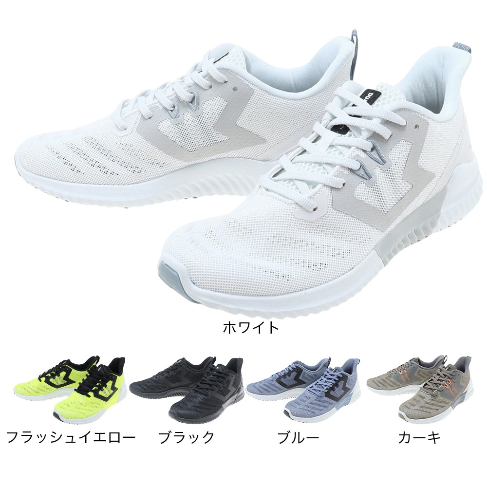 デュアリグ（DUARIG）（メンズ）スニーカー デュアフロー DUA FLOW イエロー 黄色 801DG2MS6008 YEL スポーツ カジュアル シューズ メッシュ 通気性
