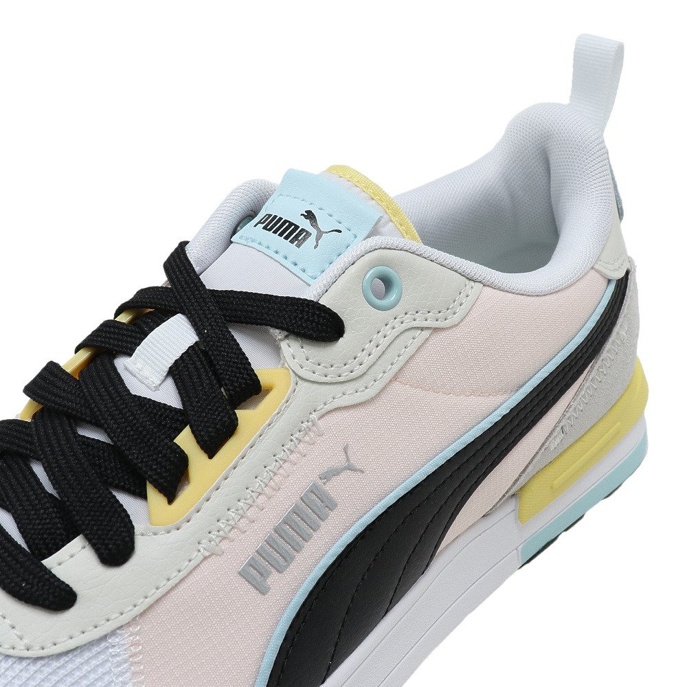 プーマ メンズ スニーカー 白 R22 ホワイトピンク スポーツ用品はスーパースポーツゼビオ