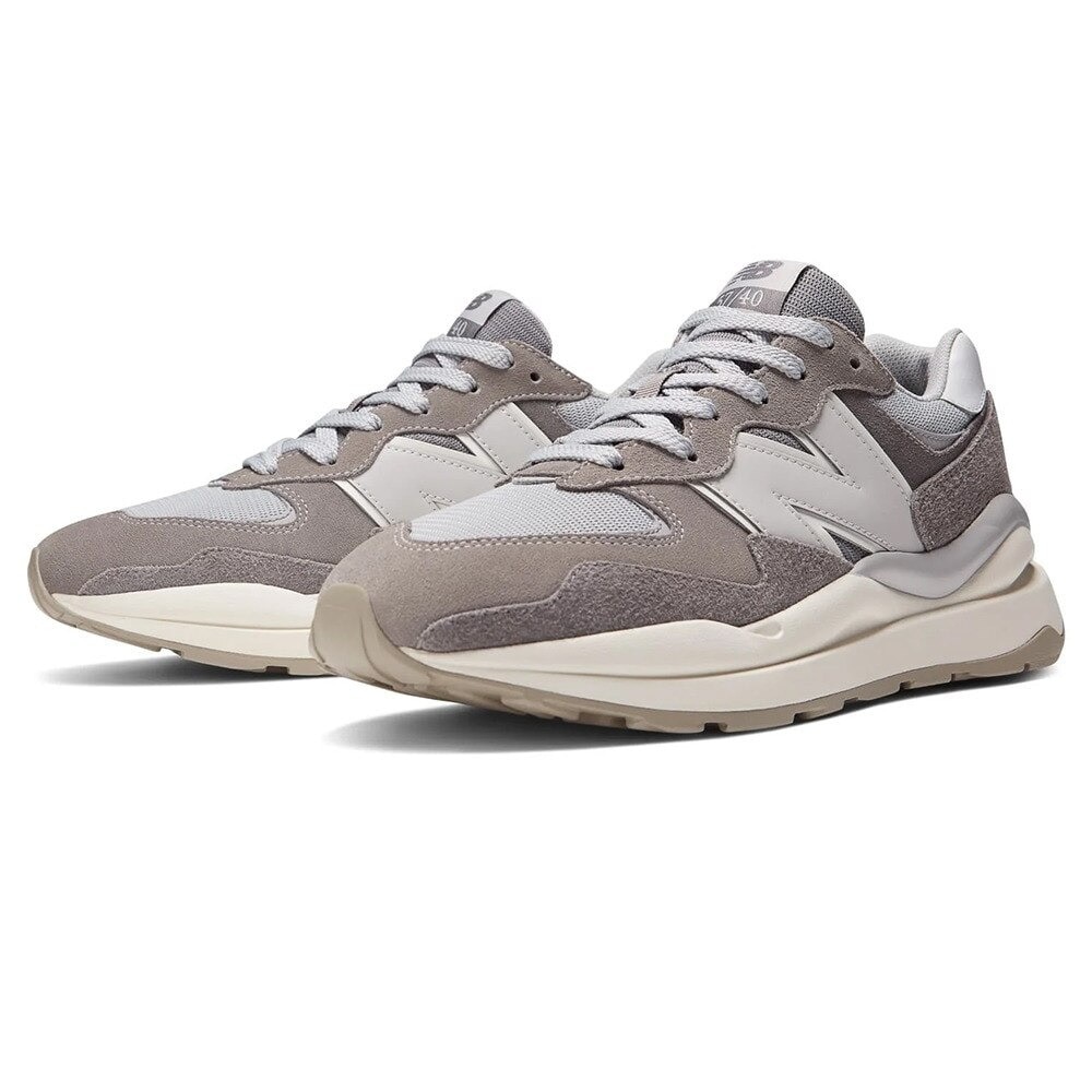 ニューバランス（new balance）（メンズ、レディース）57/40 グレー M5740PSG D スニーカー スポーツシューズ カジュアル  スエード ローカット 厚底