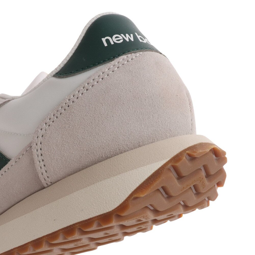 ニューバランス（new balance）（メンズ、レディース）スニーカー 237 RF 緑 グリーン MS237RF D ビックロゴ カジュアル 厚底 スエード オールシーズン