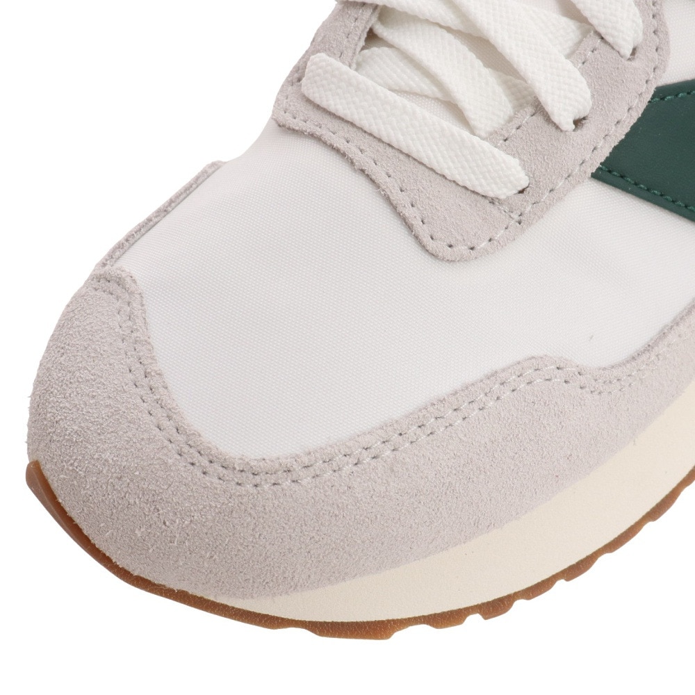 ニューバランス（new balance）（メンズ、レディース）スニーカー 237 RF 緑 グリーン MS237RF D ビックロゴ カジュアル 厚底 スエード オールシーズン