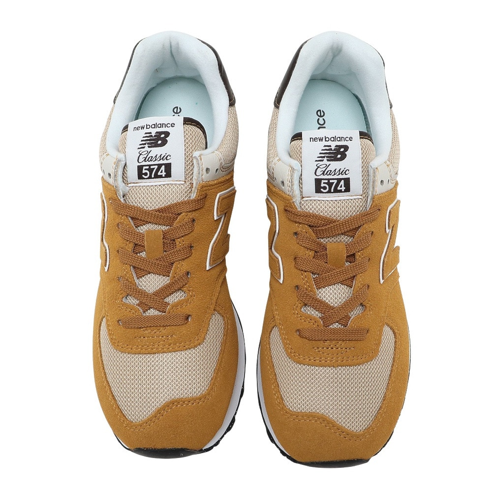 ニューバランス（new balance）（メンズ、レディース）スニーカー 574 U574 OS2 D カジュアル スエード メッシュ 通学 通勤  学生 靴