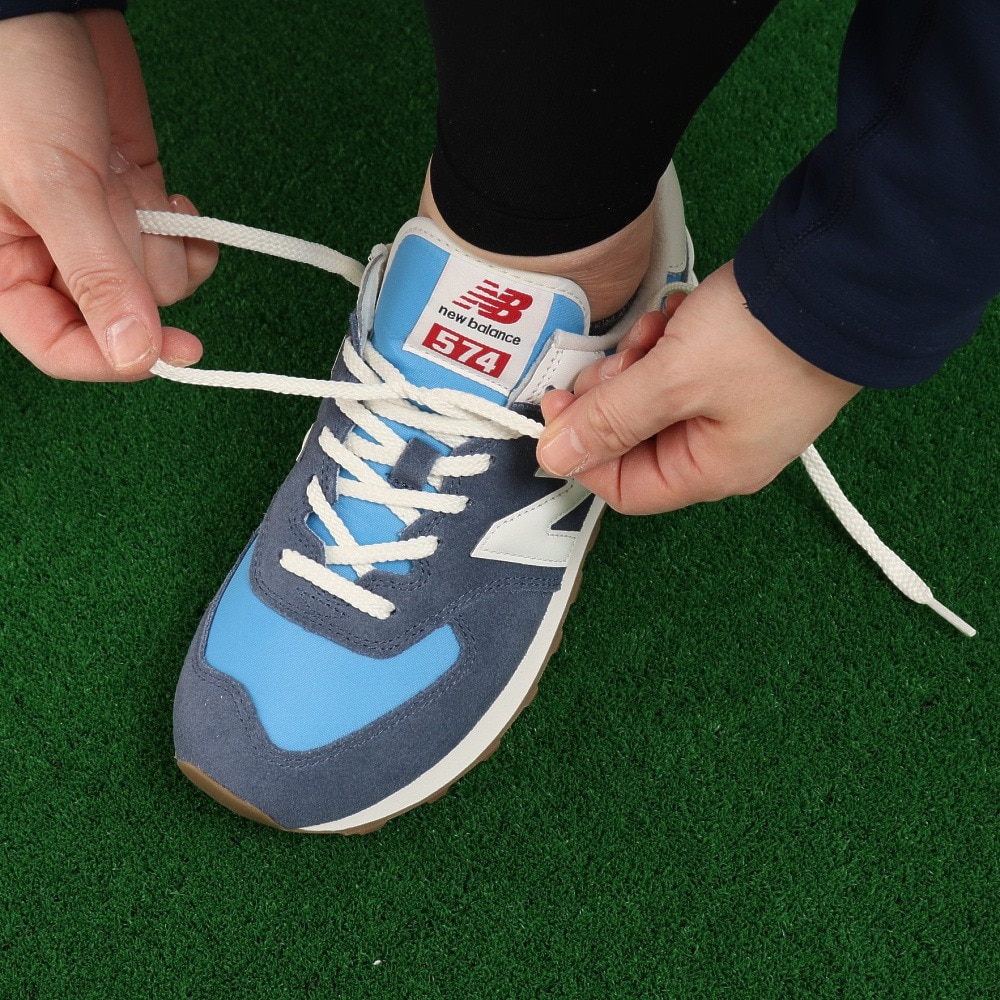 ニューバランス(new balance)(メンズ、レディース)スニーカー 574 U574RA2 D カジュアル スエード 通学 通勤 学生