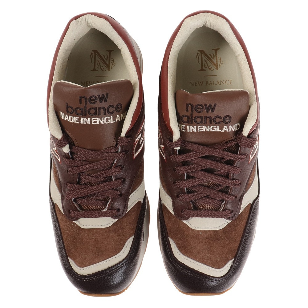 ニューバランス（new balance）（メンズ）スニーカー M1500 GBI ブラウン M1500GBID 英国製 スエード レザー 軽量 タウン カジュアル 通勤 登校 日常履き