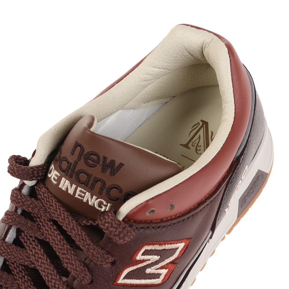 ニューバランス（new balance）（メンズ）スニーカー M1500 GBI ブラウン M1500GBID 英国製 スエード レザー 軽量 タウン カジュアル 通勤 登校 日常履き