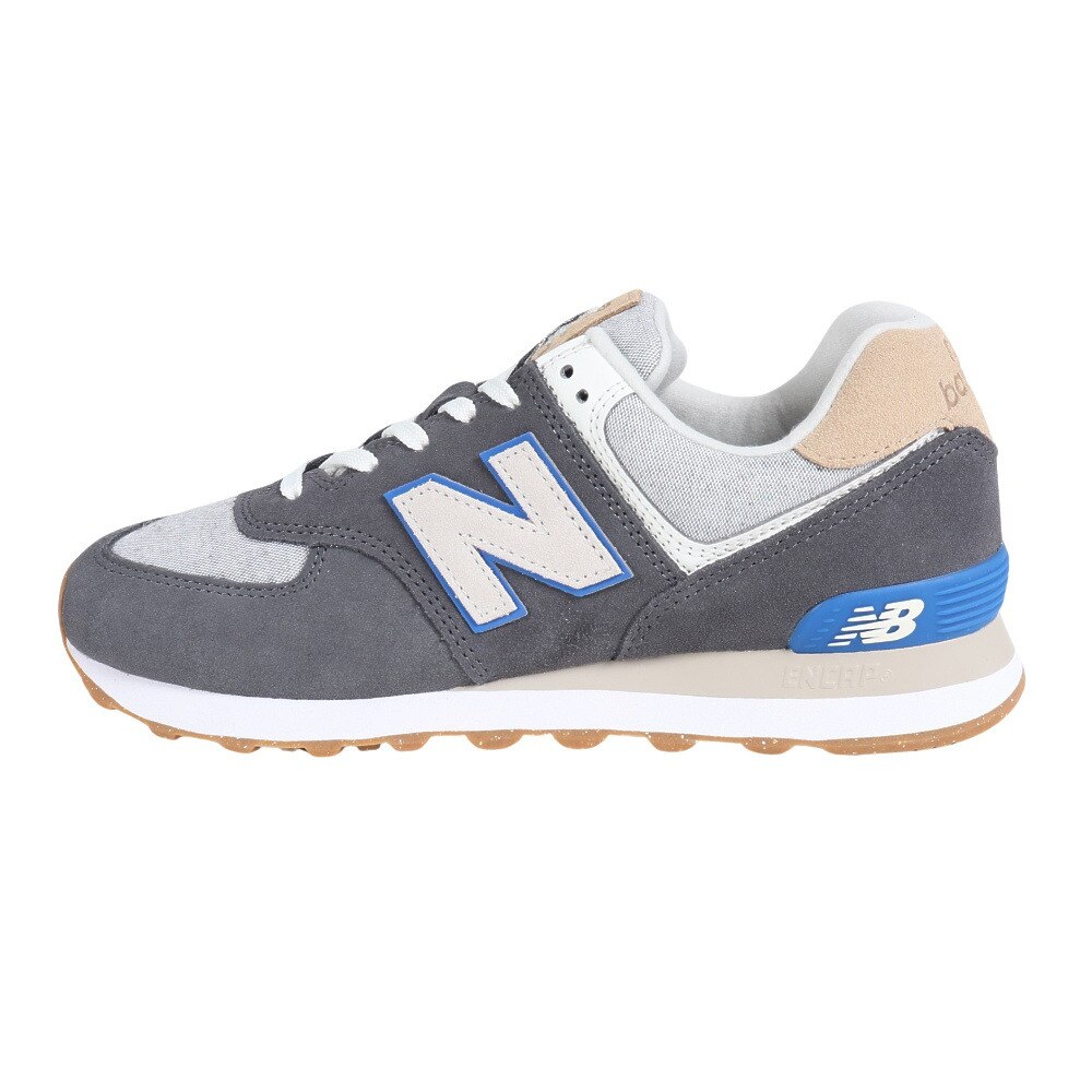ニューバランス ニューバランス New Balance メンズ レディース 574 ブラック黒 U574ss2 D スニーカー スポーツシューズ カジュアル スエード シンプル 通学 学生 運動 スポーツ用品はスーパースポーツゼビオ