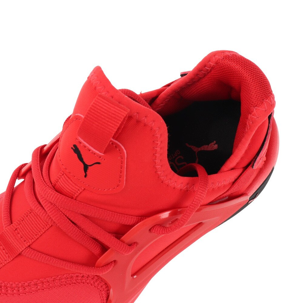 プーマ プーマ Puma メンズ スニーカー 赤 メンズ Softrideエンゾ Evo Mu レッド スニーカー スポーツシューズ 軽量 クッション性 派手 真っ赤 スポーツ用品はスーパースポーツゼビオ