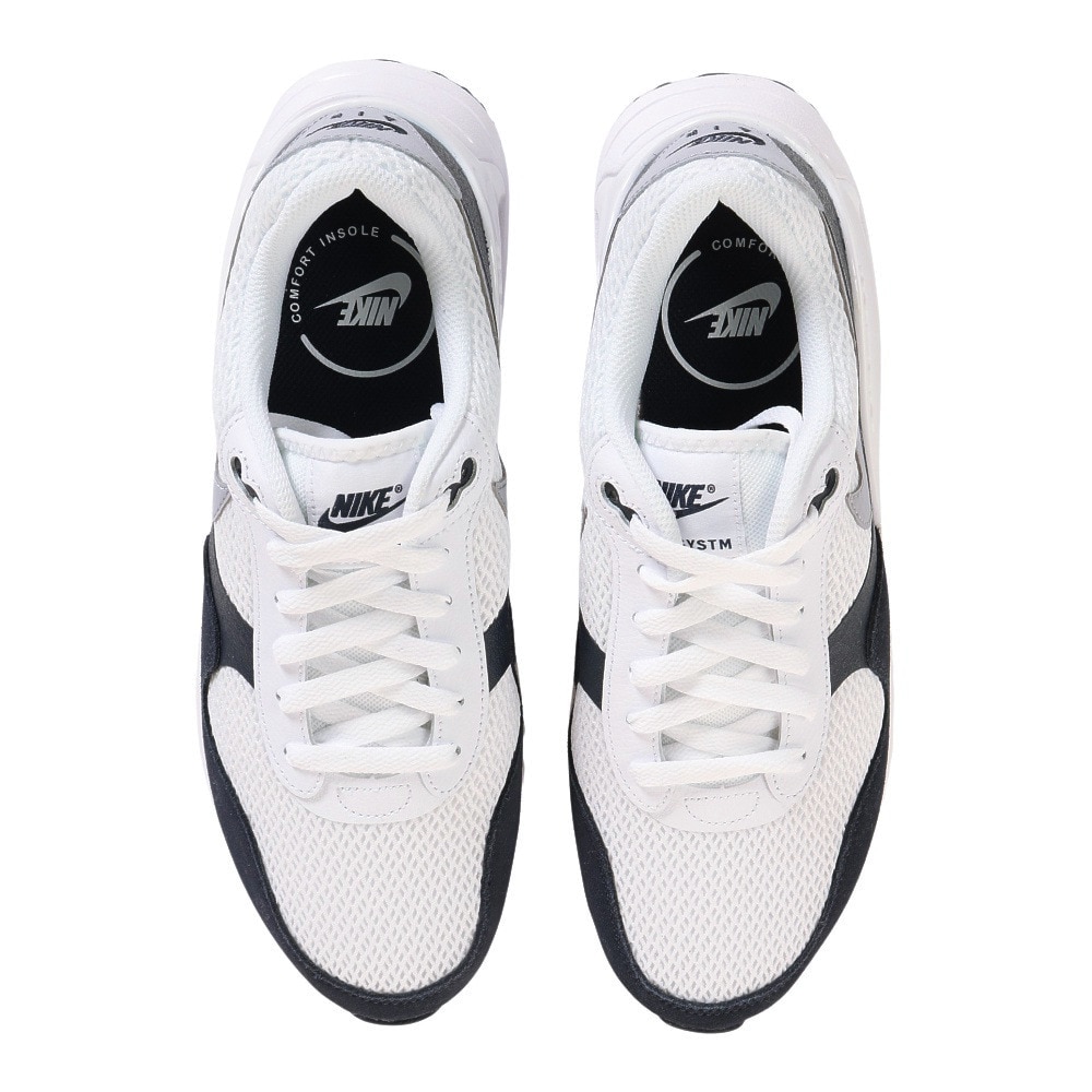 ナイキ(NIKE)(メンズ)スニーカー エア マックス SYSTM ホワイト 白 ブラック 黒 DM9537-102 スポーツシューズ カジュアル おしゃれ 通勤 通学 運動靴 スポーツ用品はスーパースポーツゼビオ ナイキ NIKE マックス 黒色 ブラック 白色 ホワイト エアマックス WOMEN