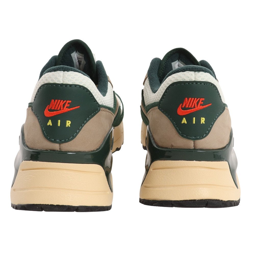ナイキ（NIKE）（メンズ）スニーカー スポーツシューズ エアマックス システム ホワイト グリーン FD0316-133 タウン 街履き 普段履き 学生 登校 通勤