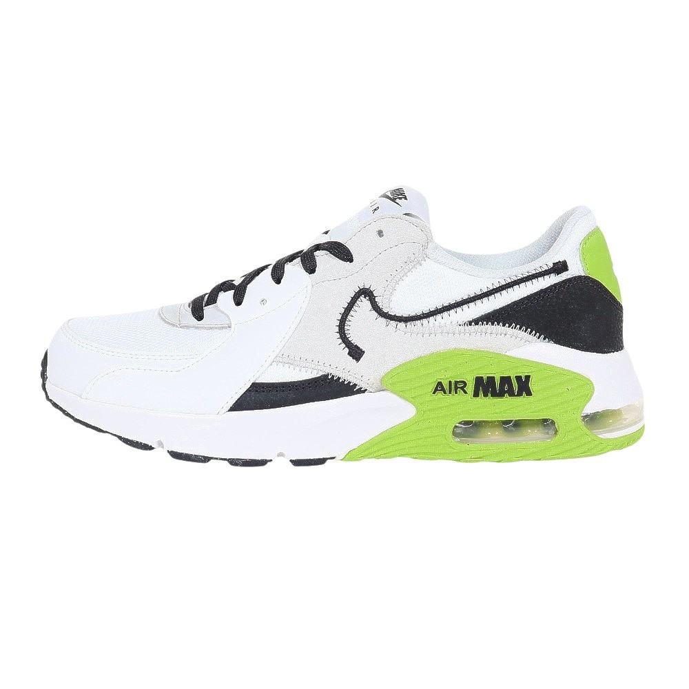 ナイキ（NIKE）（メンズ）スニーカー エア マックス エクシー ホワイト グリーン DZ0795-101 カジュアル スポーツ シューズ クッション性 耐久性 通勤 通学