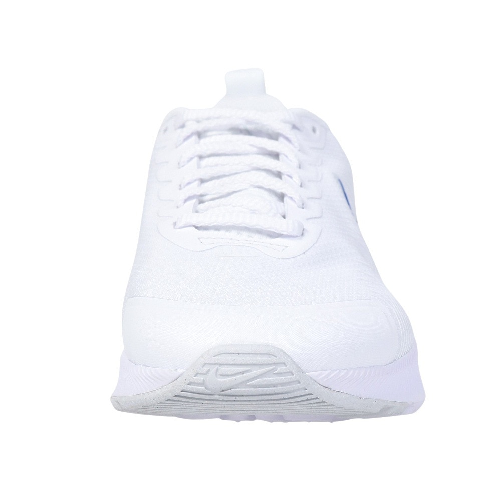 ナイキ（NIKE）（メンズ）スニーカー エアマックスニュアクシス ホワイト ブルー FD4329-100 スポーツシューズ 日常履き 通気性 快適性 クッション性  旅行