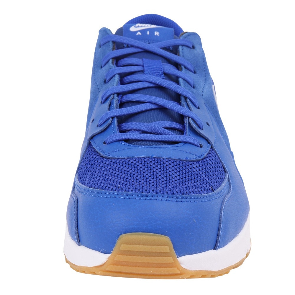 ナイキ（NIKE）（メンズ）スニーカー エアマックスエクシー ブルー ホワイト HM4751-445 スポーツシューズ 日常履き 通気性 快適性 クッション性  旅行