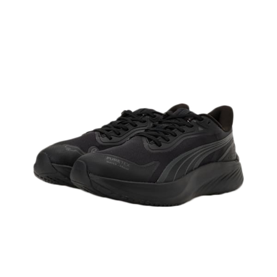 プーマ（PUMA）（メンズ、レディース、キッズ）スニーカー スポーツシューズ パウンス ライト PTX イーズイン ブラック 31267201 ランニングシューズ