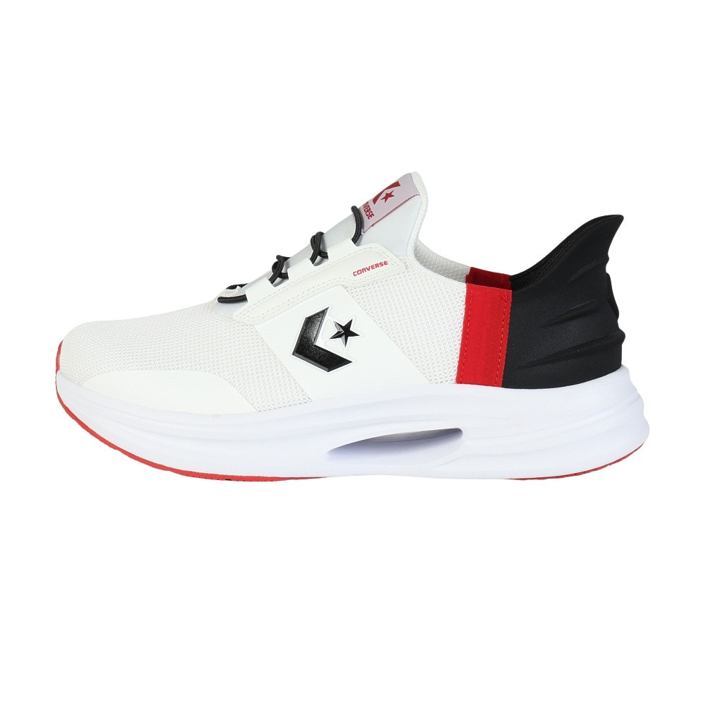 コンバース（CONVERSE）（メンズ）スニーカー ケイブスター スリットスライド ホワイト レッド 33600130 スポーツ シューズ