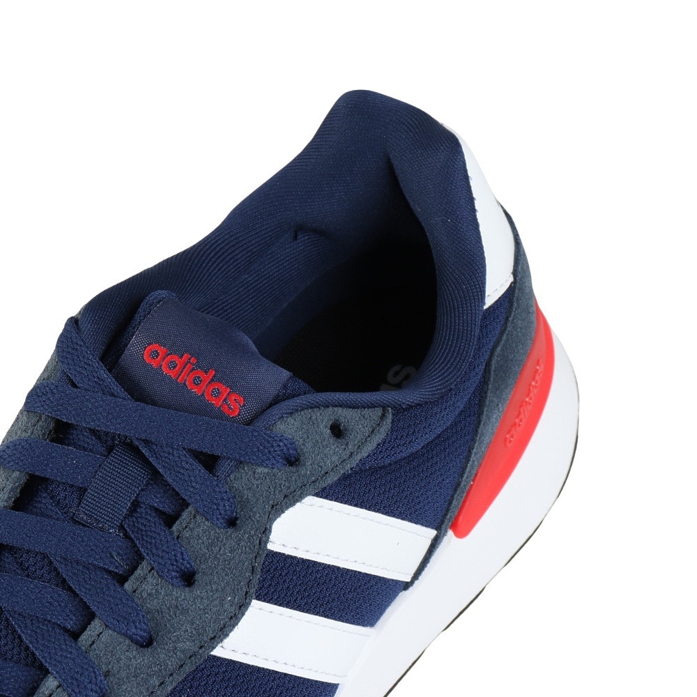 アディダス（adidas）（メンズ）スニーカー スポーツシューズ ラン 60s 4.0 ネイビー JR6620 スポーツ カジュアルシューズ