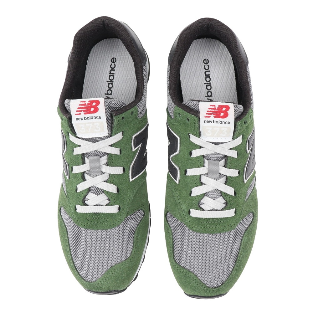 ニューバランス（new balance）（メンズ）スニーカー スポーツシューズ 373 グリーン ML373XG2 D カジュアルシューズ