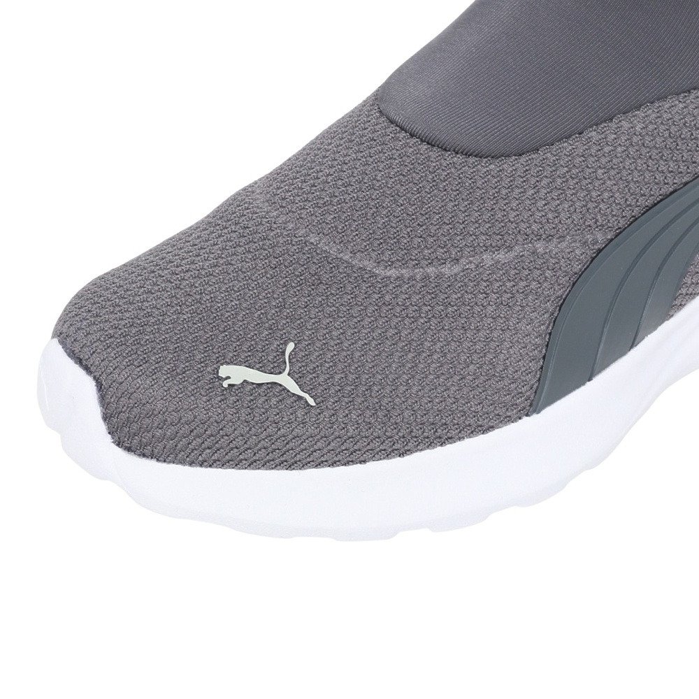 PUMA ダークグレー ローファースニーカー PUMA ダークグレー ローファースニーカー メンズスニーカー グレー