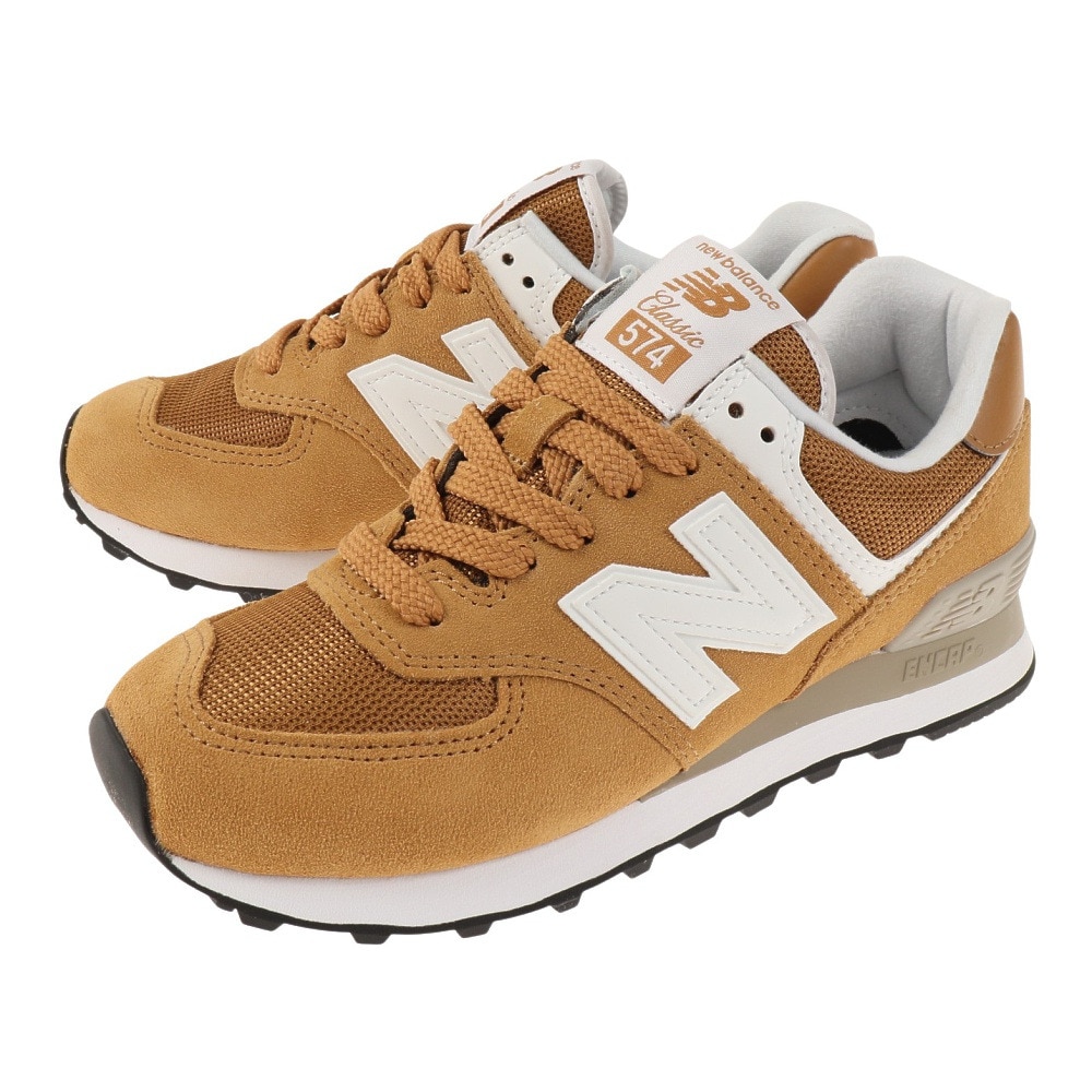 ニューバランス（new balance）（メンズ、レディース）スニーカー ベージュ ML574 RP2 D スポーツシューズ 靴 シューズ