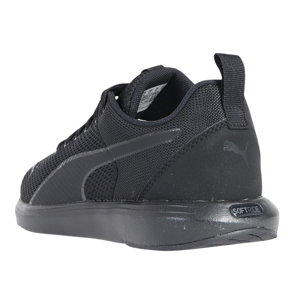 プーマ（PUMA）（メンズ、レディース）ソフトライド クルーズ NU 37766201 黒 ブラック スポーツシューズ SOFTRIDE メンズ レディース シューズ スニーカー ★★★