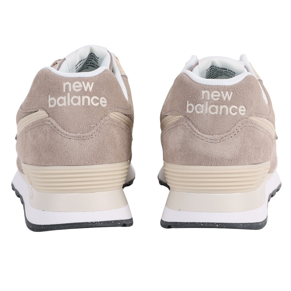 ニューバランス（new balance）（メンズ、レディース）スニーカー 574 WO2 ベージュ U574WO2D スポーツ タウン シューズ 普段履き カジュアル 登校 通勤 学生