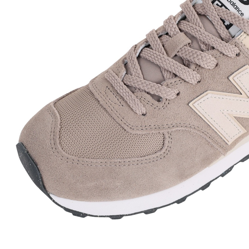 ニューバランス（new balance）（メンズ、レディース）スニーカー 574 WO2 ベージュ U574WO2D スポーツ タウン シューズ 普段履き カジュアル 登校 通勤 学生