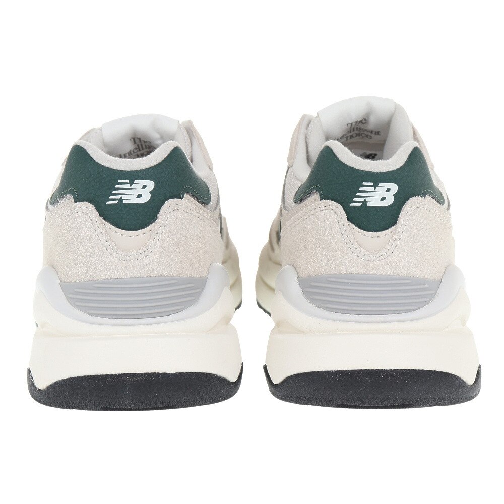 ニューバランス（new balance）（メンズ、レディース）スニーカー 57/40 5740 M5740 ESA D ホワイト グリーン カジュアル スポーツシューズ タウン 日常履き 