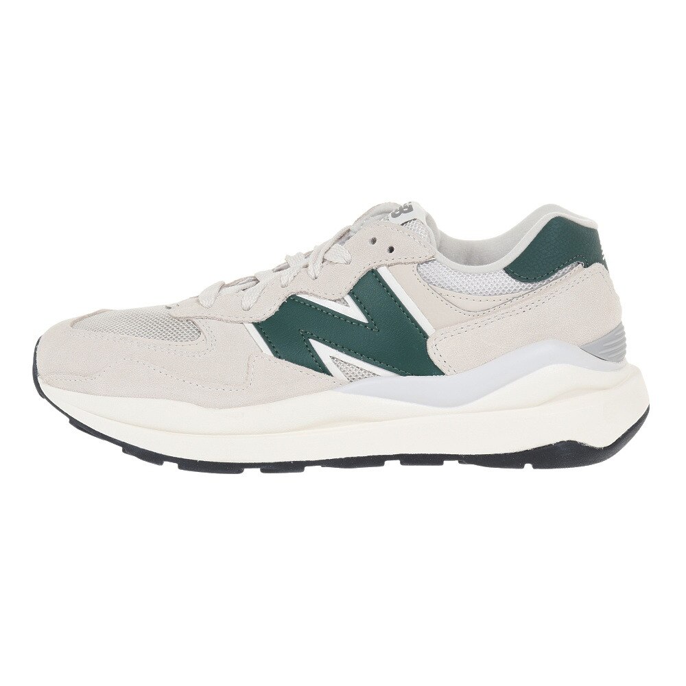 ニューバランス（new balance）（メンズ、レディース）スニーカー 57/40 5740 M5740 ESA D ホワイト グリーン カジュアル スポーツシューズ タウン 日常履き 