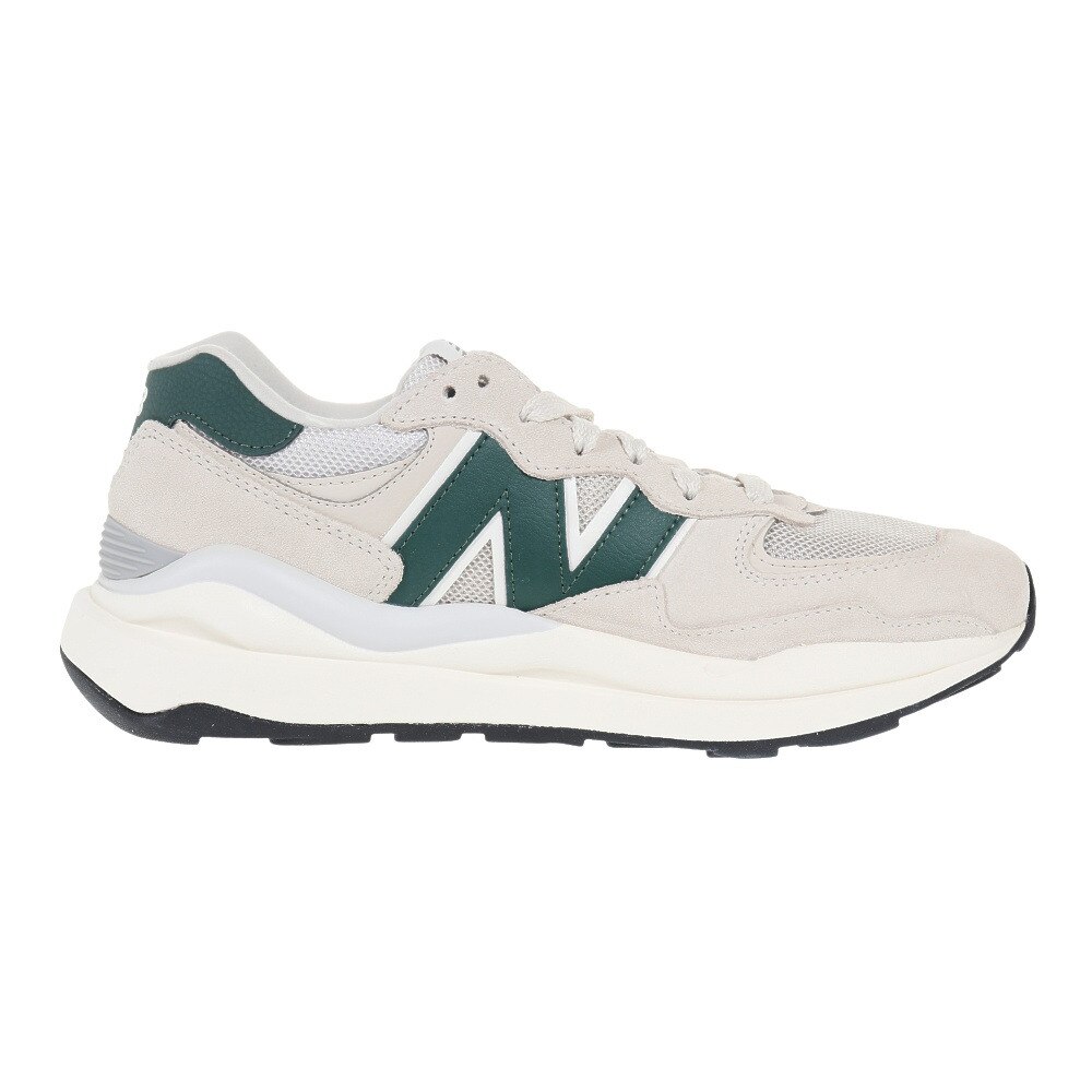 ニューバランス（new balance）（メンズ、レディース）スニーカー 57/40 5740 M5740 ESA D ホワイト グリーン カジュアル スポーツシューズ タウン 日常履き 