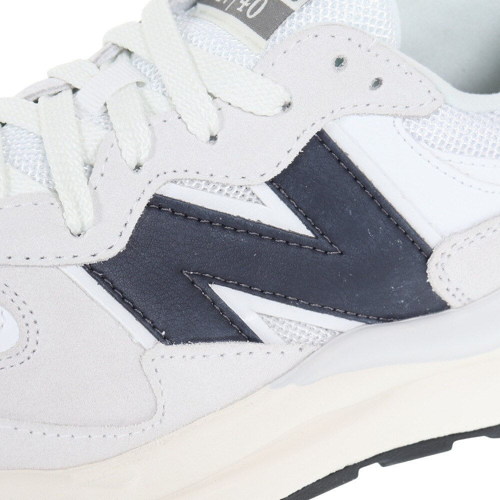 ニューバランス（new balance）（メンズ、レディース）スニーカー 57/40 5740 M5740 ESC D ホワイト ネイビー カジュアル スポーツシューズ タウン 日常履き