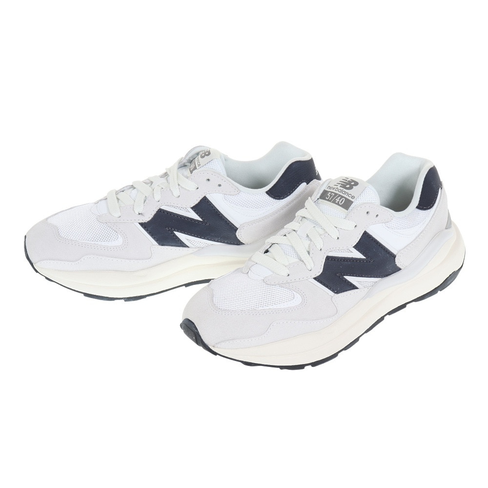 New Balance ニューバランス　M5740ホワイト×ネイビー【25.0】